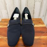 Brighton NWT  Women's Quincy Block‎ Heels Black Size 7.5 Braided Detail Photo 3