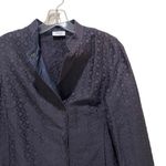 Akris Punto  Cotton Tunic Blouse Light Jacket Black Size 8 Photo 2