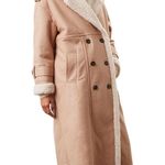 Great Jones Lined Sherpa Coat in Brown, Size S Brown Photo 1