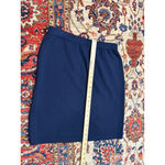 St. John Collection Navy Santana Knit Pencil Skirt Classic Pull-On Size 12 Photo 7