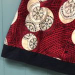 Talbots petites RED WHITE AND BLUE Floral Fit And Flare Skirt 14 Photo 2