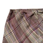 Derek Heart 🔃 Brown Plaid Pencil Uniform Skirt Photo 3