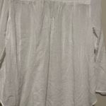 Current/Elliott Current Elliott‎ White Peasant Blouse Size Small Photo 4