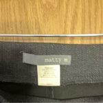 Matty M Pull on Black Ankle Pants Sz L Size L Photo 3