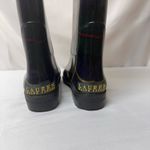 Lauren Ralph Lauren Black and Green Plaid Rain Boots Size 8 Photo 3