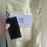RE/DONE NWT - 70’s Bootcut Jeans | Soft Yellow/Cream Color | Sz 25 Tall | Rare Photo 15