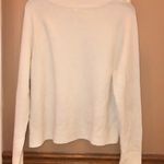 Athleta Hawthorne Dove Merino Wool Pullover Sweater Cream Small Photo 2