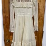 Gunne Sax Vintage 70’s Boho  Prairie Victorian Style Layered Ruffle Maxi Dress Photo 0