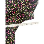 Kathie Lee Collection Kathie Lee Women's Long Floral Black Dress Photo 4