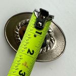 Vtg Belt Buckle Cowboy Boots Nickel Plated 90’s Western Rodeo Cowgirl Silver‌ Photo 1