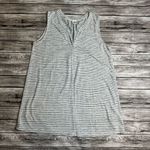 Old Navy Women's Striped Sleeveless Sweater White Black XST XS Extra Small TALL Photo 2