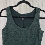 H&M  Deep Forest Green Lined Lace Sleeveless Scoop Neck Top Women's Size 8 Photo 1