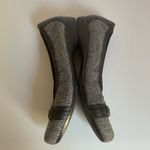 Clarks Ballet Flats Women’s Size 8.5 Cushion Soft Gray Black Everyday Photo 7