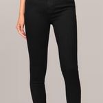 Abercrombie & Fitch Abercrombie Black Super Skinny High Rise Jeans Photo 0