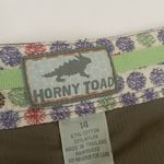 Horny Toad  Womens Cotton Nylon Khaki Green Embroidered Skort 14 Hiking Outdoors Photo 2