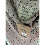 Style Rack ‎ Scoop Neck Spaghetti Strap Blouse Size Medium NWT Photo 2