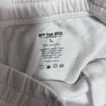 OTG OFF THE GRID 100% Cotton White Shorts Unisex Adult Size L NWOT Green Size L Photo 3
