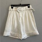 Farm Rio  Tailored Linen High Rise Shorts Size Small Photo 2