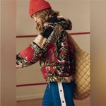 FP Movement Wild and Free Printed Fleece Pullover Red Photo 3