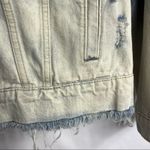 BLANK NYC  Dip Dye Distressed Denim Jacket NWT in Size Small Photo 4