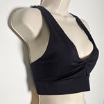 Fabletics  Oasis Twist Medium Impact Sports Bra / Black / Size M Photo 1