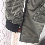 Madden Girl Straight Bottom Bomber Jacket Large Photo 7