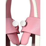 Tory Burch  Preppy Pocket-Tee Golf‎ Pink & White Loafers size 6M Photo 7