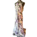 Calvin Klein NWT  STUNNING Floor Length Floral Dress Size 8 Photo 3