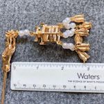 Gold Hair Stick w/ Pavilion Lantern – LED Insertable – Bridal Vintage style new Photo 3