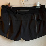 Lululemon Run Times Short Black 4” Photo 0