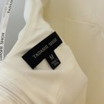 Tadashi Shoji Tenney Maxi Evening Dress in White Size Medium Photo 5