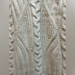 Moon River 💥REDUCED💥 Women's Long Sleeve Cable Sweater Dress, cream  small NWOT Photo 2