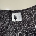 Free People Movement NWT Varsity Blues Printed Shorts Women’s Medium Black/White Black Photo 3