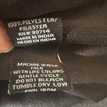 MSK Women 16W Polka Dot Chiffon Knee Length Dress Fit N Flare Black White Photo 11