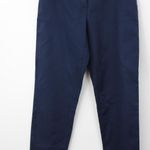 Gerard Darel Pants 6 38 Navy Blue Flat Front Straight Leg Chinos Cotton Pockets Photo 0