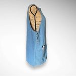 Disney UNLIMITED JERRY LEIGH Vintage Denim Embroidered Jumper Dress LG | EUC Photo 3