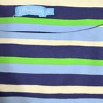 J. McLaughlin Wavesong Striped Boat Neck Catalina Cloth Top Size XL 3/4 Sleeve Photo 5