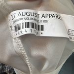 English Factory  Tiered Powder‎ Blue Patel Gingham Midi Dress Small Graduation Photo 6