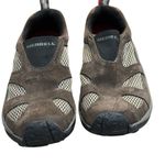 Merrell  Suede Mesh Jungle Slide Ventilator Slip On Mules Gunsmoke Gray Size 8 Photo 5