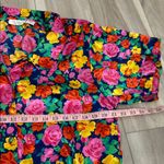 Victoria's Secret Victoria’s Secret gold label vintage floral satin button down top size medium Photo 3