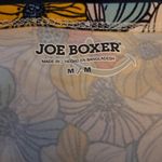 Joe Boxer Womens Pullover Stretch Short Cap Sleeve Top Multicolor Floral Sz M Photo 2