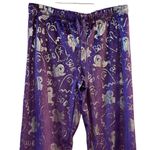 Celebration Women's L Purple Halloween Ghost Print Sweatpants Size L Photo 4