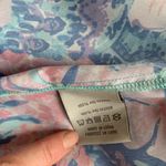 Charlie Paige Floral Summer Mini Dress Women M Blue Pink Pleated Round Neck NWT Photo 10