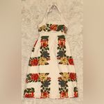 Cosabella NEW Cleobella Milly Floral Linen Halter Midi Dress sz M Photo 3