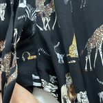 Banana Republic  Zoo Safari Animal Printed Satin Pajama Bottoms Size - XS Photo 6