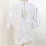 Joie  100% cotton gauze oversized top with pleated shoulders Photo 2