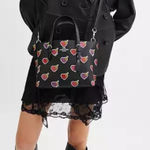 Coach 🔥🎁NWT!  Mollie Tote Bag 25 Heart Bolt Print Msrp: $378.00 Photo 0