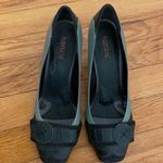 NWOT Kenzie vintage Mad men snakeskin heels 6M Blue Size 6 Photo 2