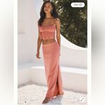 Anthropologie • By cropped ruffled cami rose large Photo 3