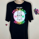 Bella Canvas  Brand Llama T Shirt Photo 0